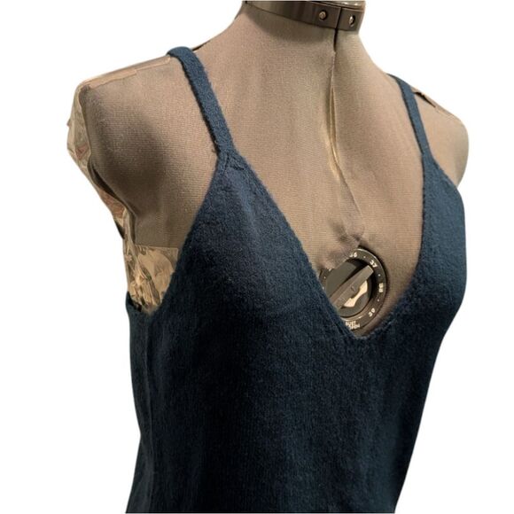 Savage Fenty women's green fuzzy knit sweater dress slip size medium NWT‎ - Picture 4 of 9